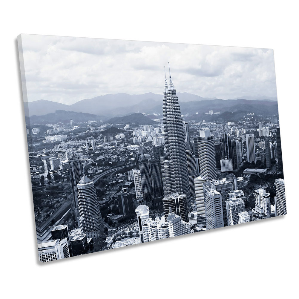Kuala Lumpur City Malaysia - Wrapped Canvas Print