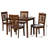 4 - Person Four Leg Dining Set-839251178-839251179