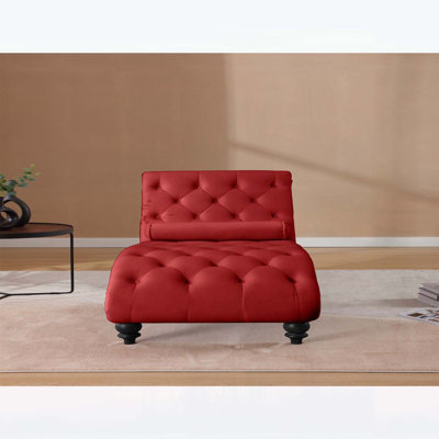 Fauteuil inclinable classique en velours avec capitonnage à boutons et garniture cloutée argentée - Fauteuil de salon de style rétro avec structure en bois pour le salon, le bureau, la chambre à coucher