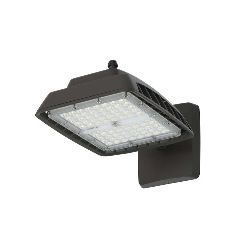  Projecteur d'extérieur à DEL Guardian, 8 640 lumens, 4 000 K, 64 W, crépuscule à l'aube, intensité variable 0 à 10 V, applique murale pour l'extérieur, bronze