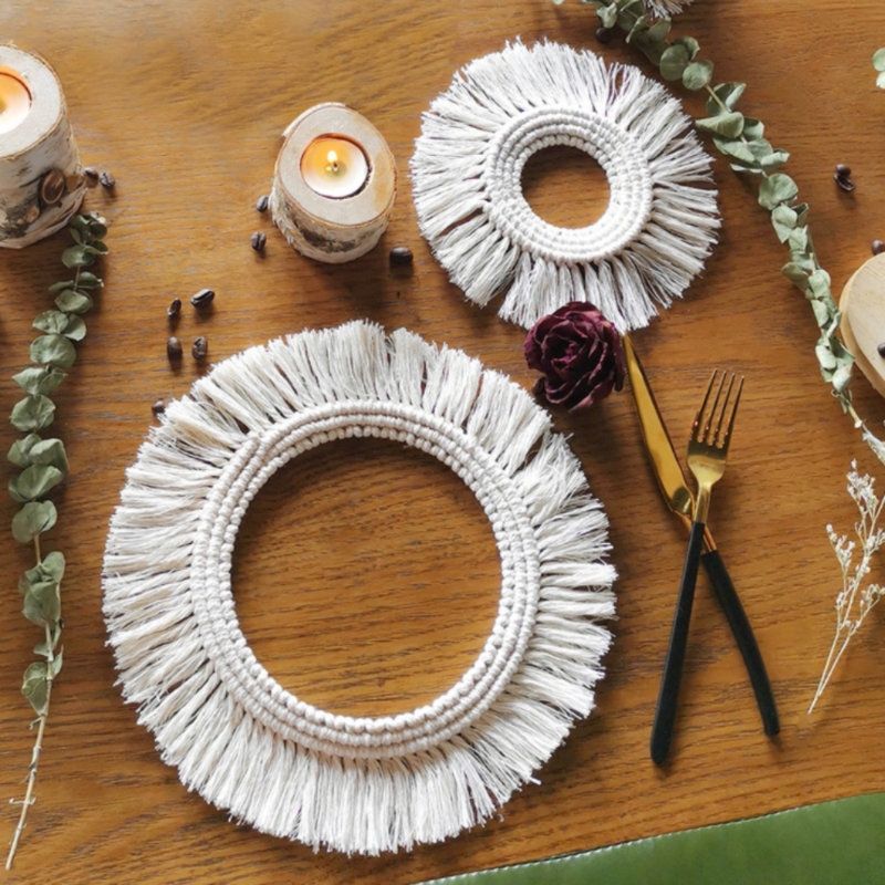 Cotton Round Placemat