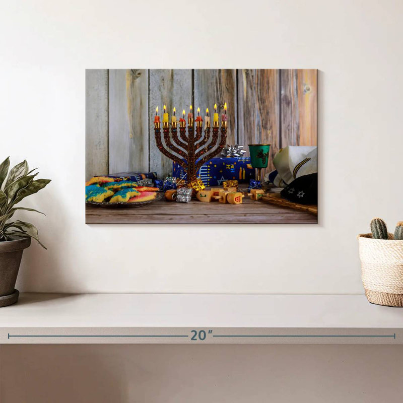 Adella Jewish Hanukkah Theme