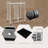 Nesma 20 Drawer Storage Drawer with Locking Wheels-1388002266