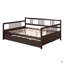 Lit de jour simple Lit en bois avec lit gigogne simple-526641908
