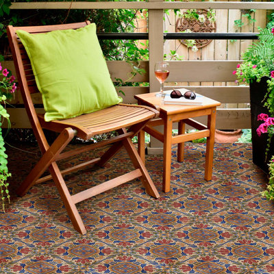 Cotto Rosa 4.5X4.5 Pattern Lara