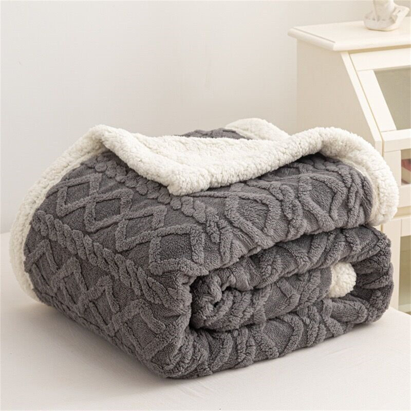 Couverture en flanelle et en peluche pour animaux, L 39,37 po x L 59,05 po