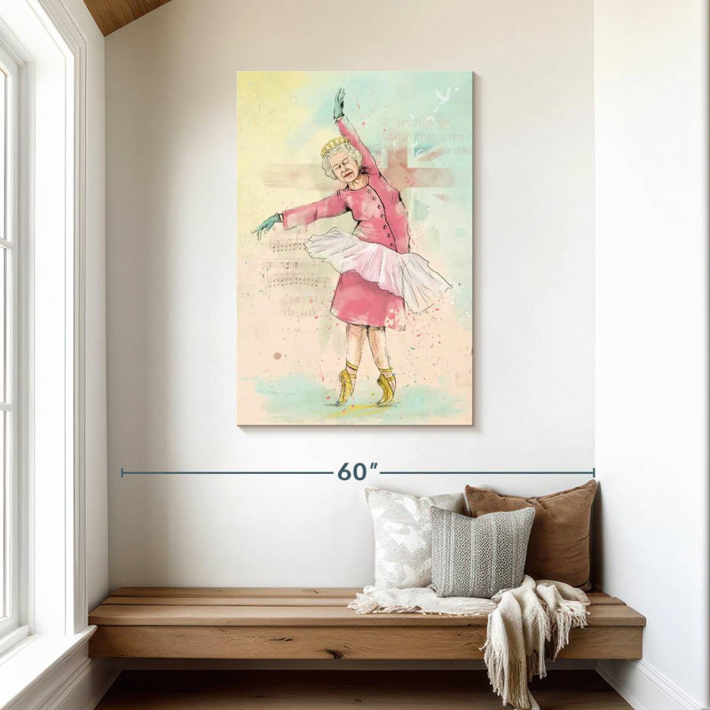 Leisha Dancing Queen, 45" H x 30" W