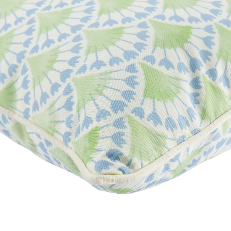 Housse de coussin Lillian August, Brume de mer Oceana, H 20 po x l 20 po