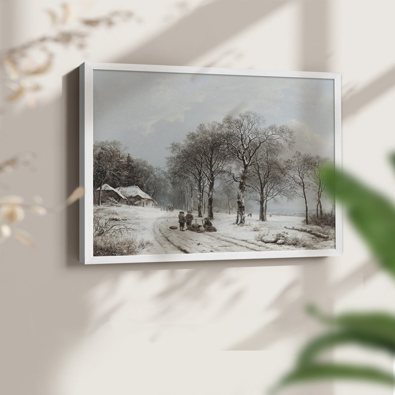 Paysages rétro-CCX - reproduction encadrée, H 11 po x l 14 po, Blanc