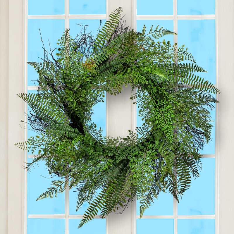 Couronne en plastique 26 po Natural Touch, H 26 po x l 26 po x P 4 po