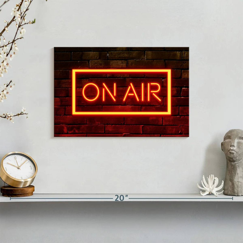 Tergel On Air, 8" H x 12" W