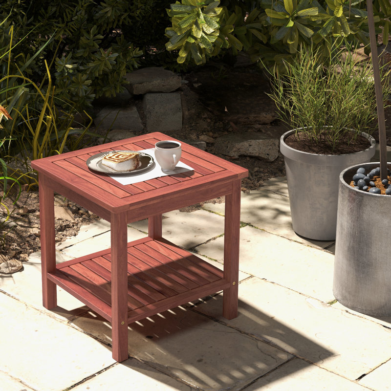 Table d'appoint en bois Iftu, 1