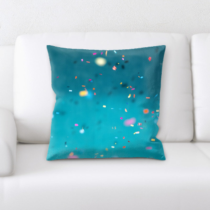 Housse et insert de coussin carré Sharp Colors