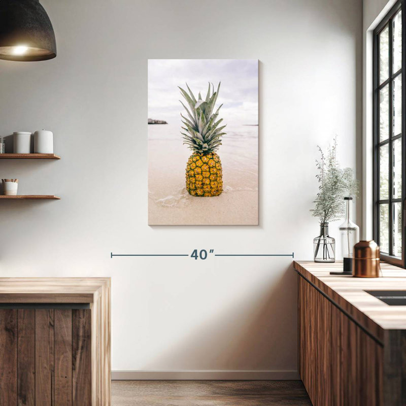 Yarlin Sandy Beach Pineapple, 36" H x 24" W