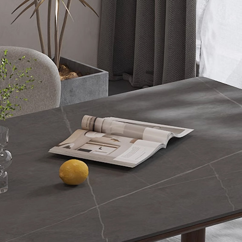 Table de salle à manger rectangulaire, H 29,53 po x L 55,12 po x l 31,5 po