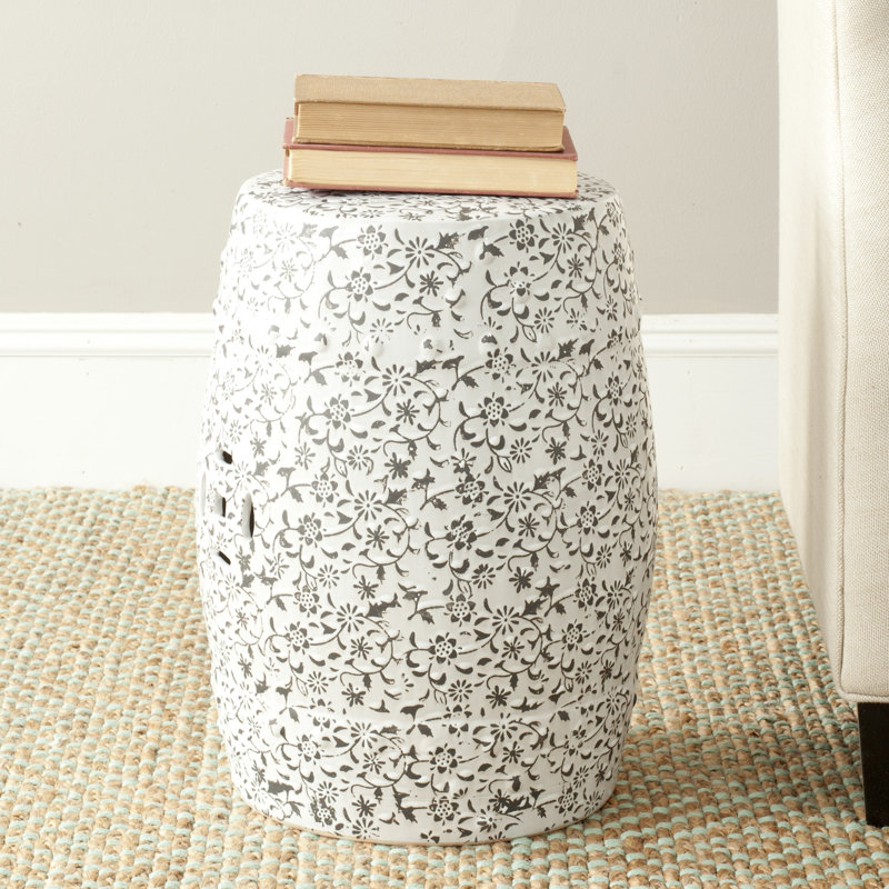 Cattan Ceramic Accent Stool