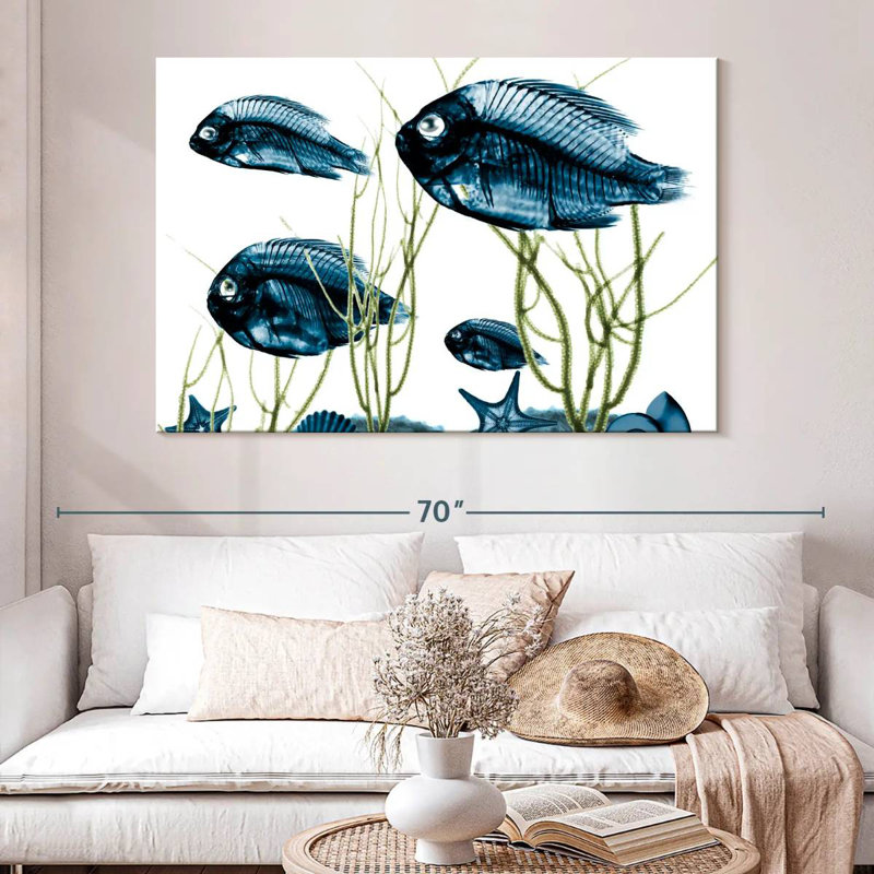 Aquatic Home II, 34" H x 51" W