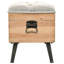 Mabery Upholstered Bench with Flip Top
