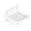 LIT KING SACHA BEIGE AVEC RANGEMENT-132838854