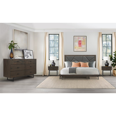 Luttrell Solid Wood Piece Bedroom Set