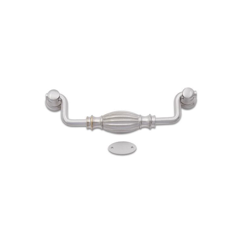 CP Series 5" Center to Center Drop Handle, Satin Nickel (Pewter)