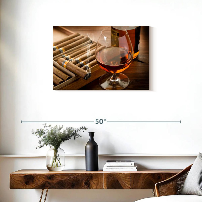 Senne Cuban Liquor And Cigar, 20" H x 30" W