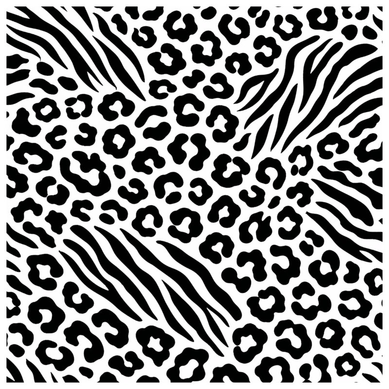 Leopard Zebra Print Double Sided Throw Pillows, 20 x 20 inches