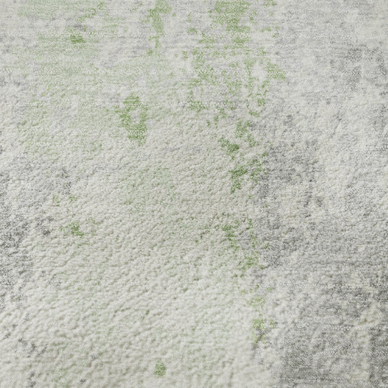 Tapis abstrait lavable à la machine de qualité supérieure AMF1848, Rectangle 9 pi x 12 pi