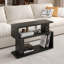 Table de chevet en forme de S 36 po avec rangement polyvalent-1558695893