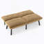 Canapé-lit pliant convertible brun-1824392160