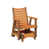 Mango Orange Top/Antique Mahogany Base selected