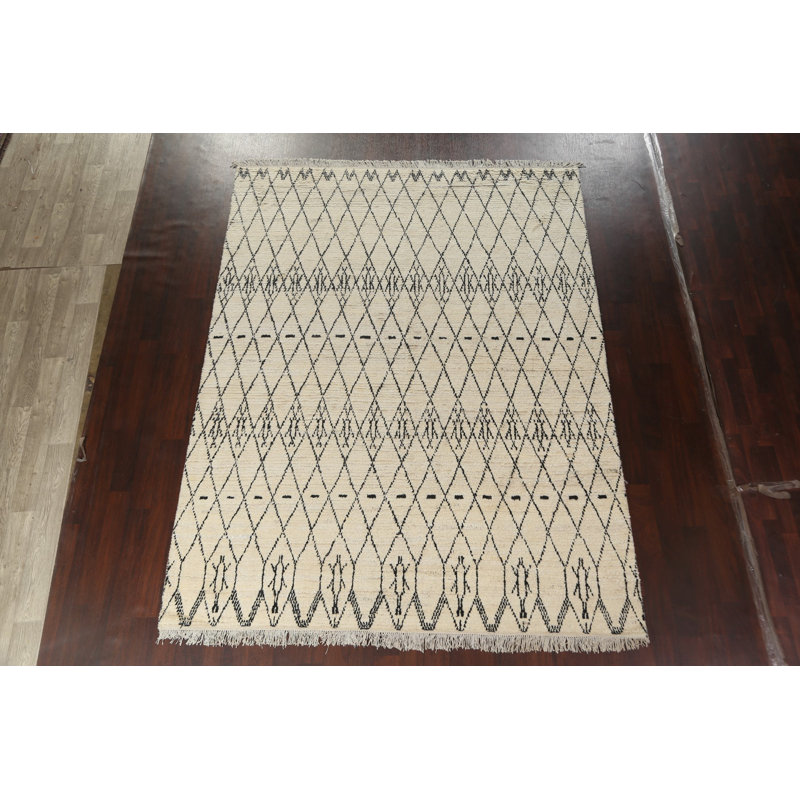 Tapis noué à la main unique en son genre