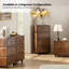 Commode modulaire en bois massif à 2 tiroirs l 38 po A livraison (ensemble de 3)-100845479
