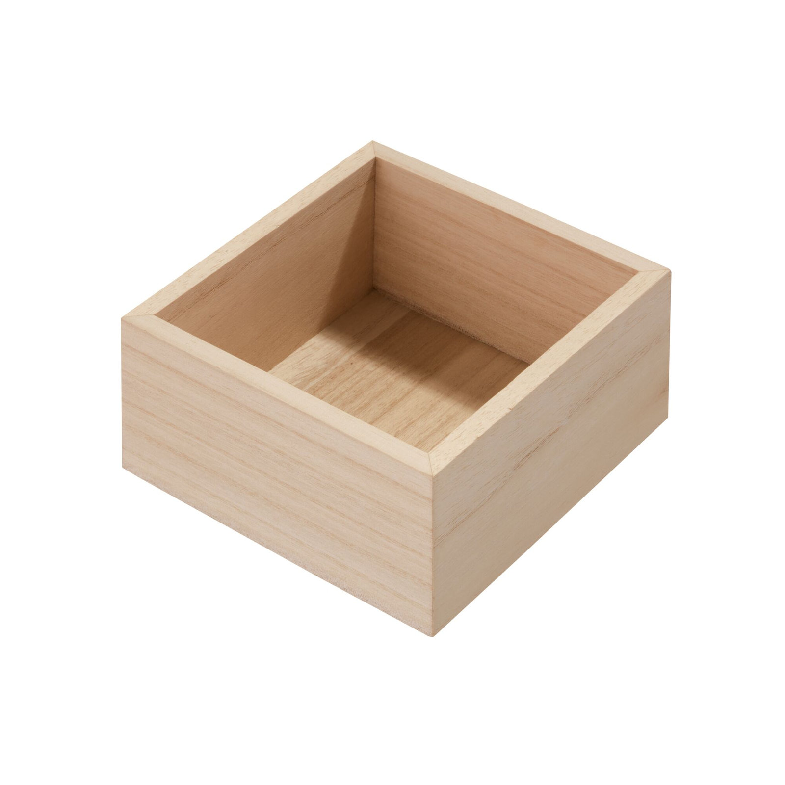 Renewable Wood Drawer Organizer Bin