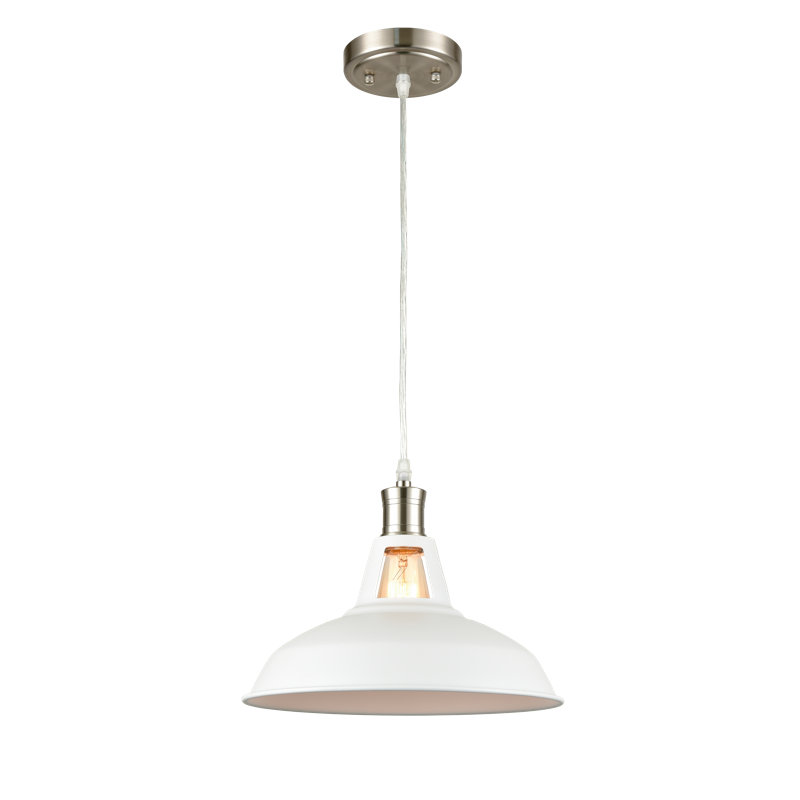 Reina 1 - Light Single Pendant, White