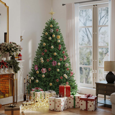 Green Artificial Pine Christmas Tree with Stand