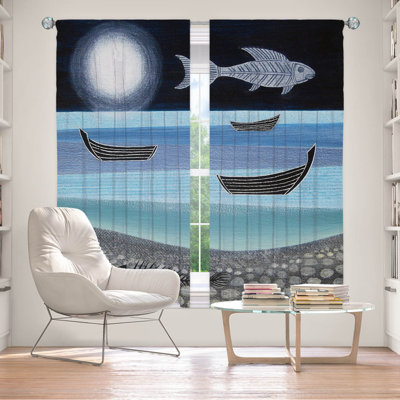 Fehrat Room Darkening Curtains / Drapes Pair