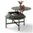 Giles Lift Top Round Coffee Table With Storage For Living Room And Home Office-1966668648