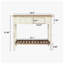 35.43 " W Console Table