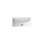 Ladena® Finish Vitreous China Rectangular Undermount Bathroom Sink with Overflow