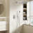 1-Spray Patterns 9.8 In. Wall Mount Dual Fixed And Handheld Shower Head With 1.8 GPM In Brushed Nickel