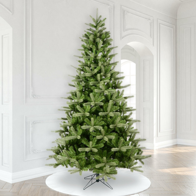 King Artificial Spruce Christmas Tree, 9' H
