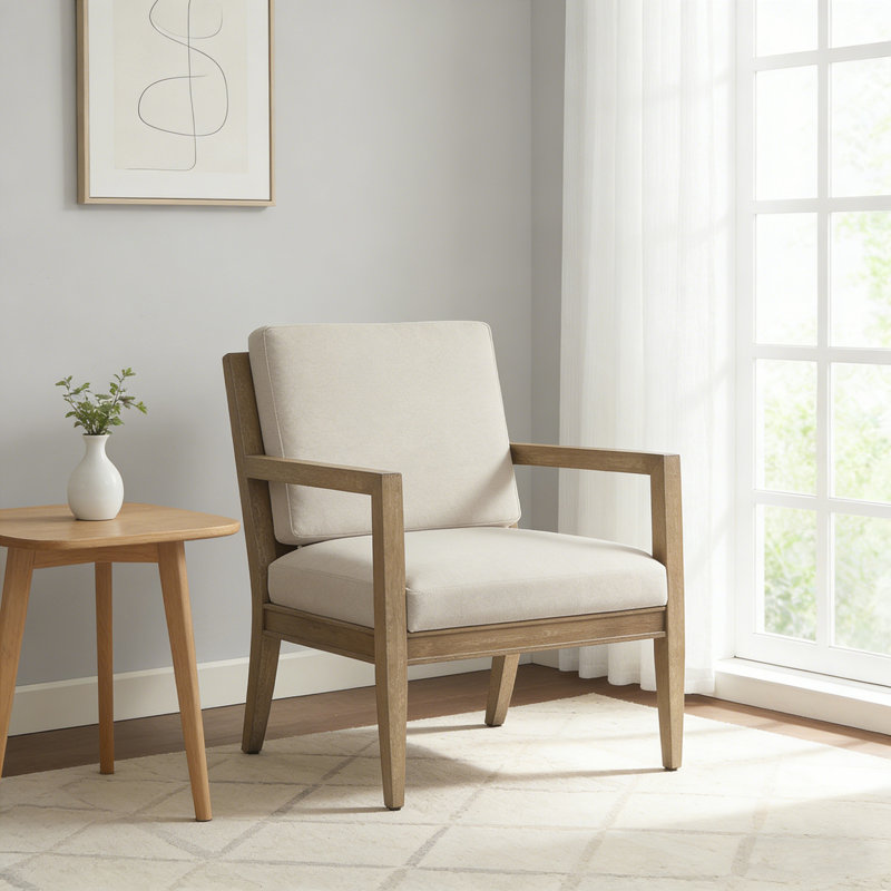Fauteuil d'appoint rembourré