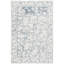 Tapis bleu / ivoire en laine touffeté à la main Conaway-1953968602