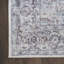 Tapis floral beige tissé à la machine 9 pi x 12 pi beige et ivoire