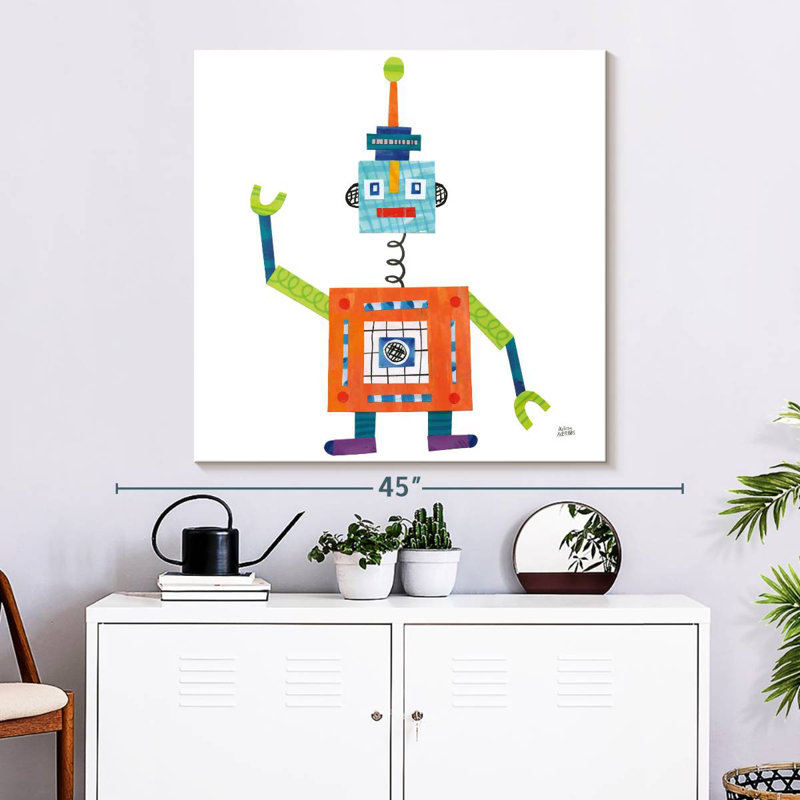 Ashelle Robot Party V, H 33 po x l 33 po