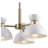Josnyel 3 - Light Steel Dimmable Chandelier-53246867
