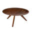 Nicosia Solid Wood Three Leg Coffee Table-1680535610
