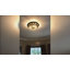 Plafonnier encastré 3 lumières 15,7 po Tiffany Ackman-1740567759