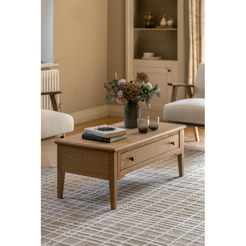 Four Leg Coffee Table with Storage